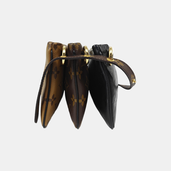 LV3 Monogram Coated Canvas Brown