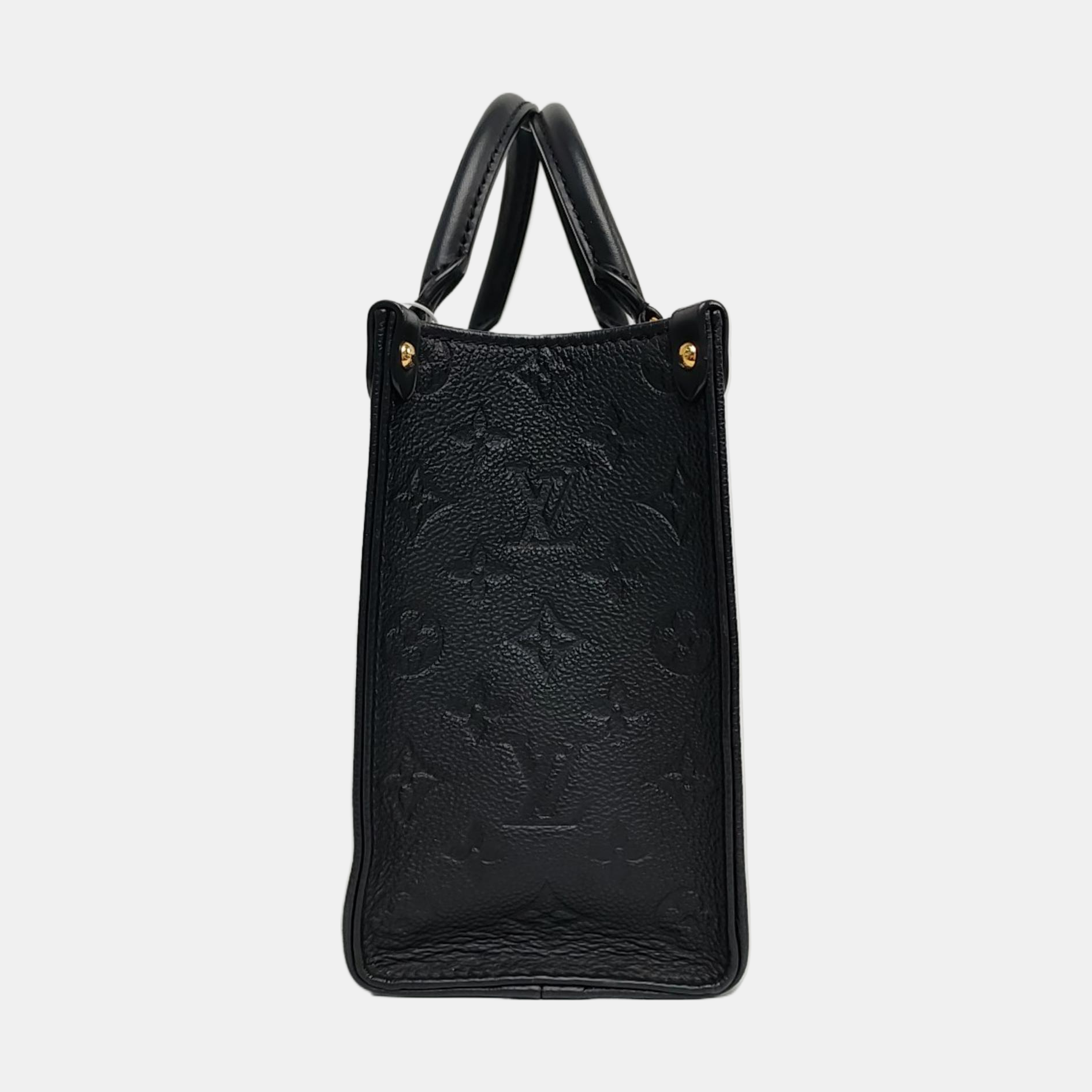 ONTHEGO PM Monogram Calfskin Black