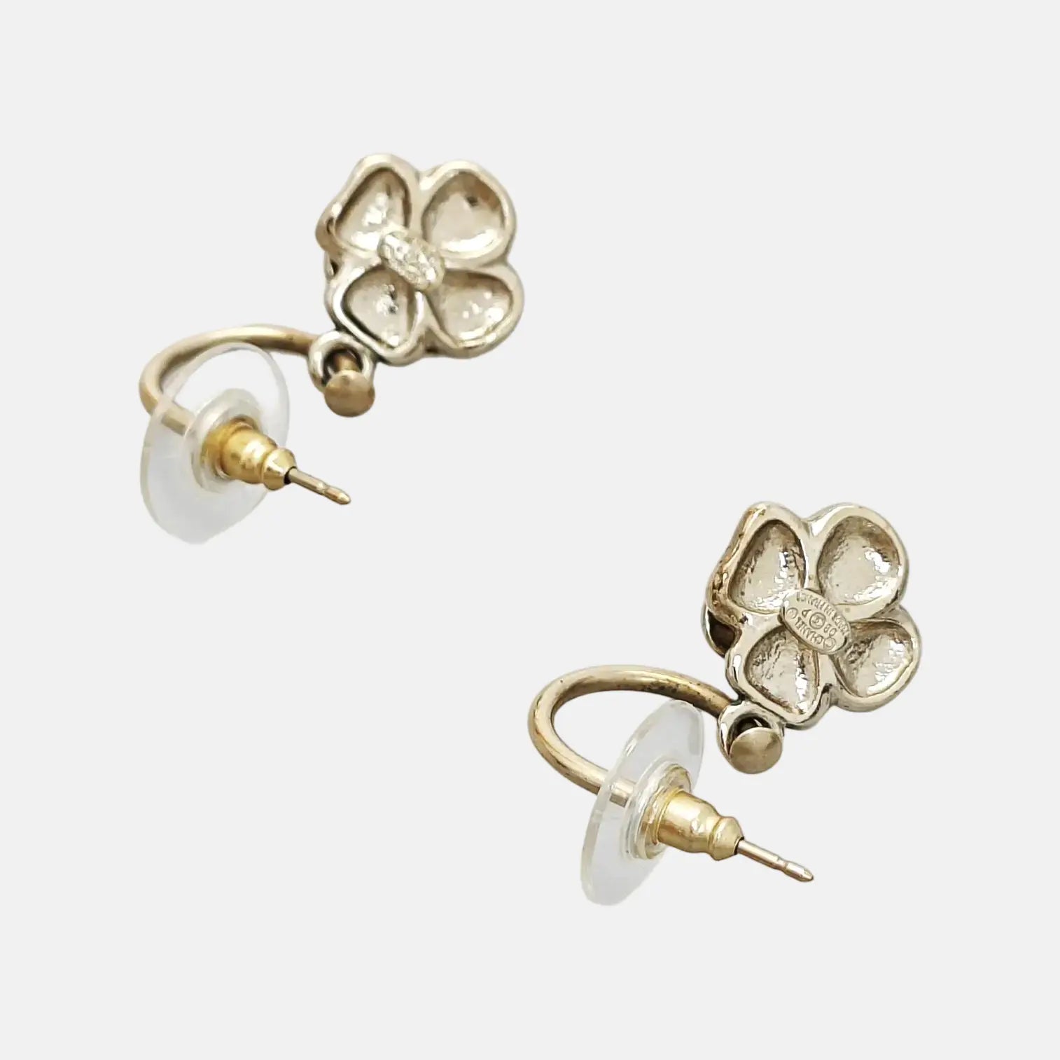Metal Pink Earrings
