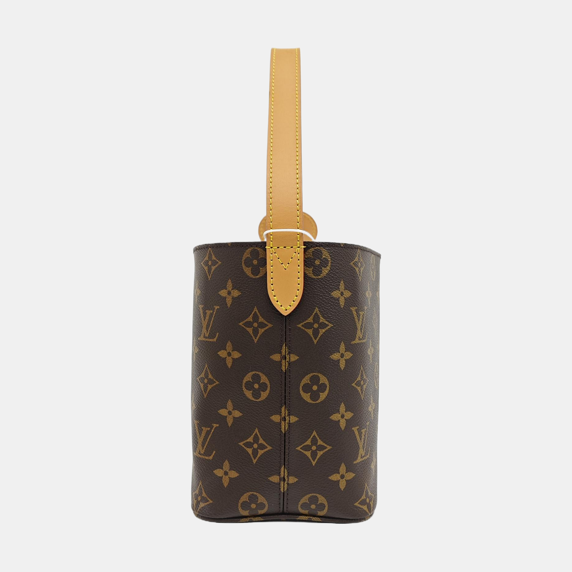 ALL IN Monogram Coated Canvas Brown