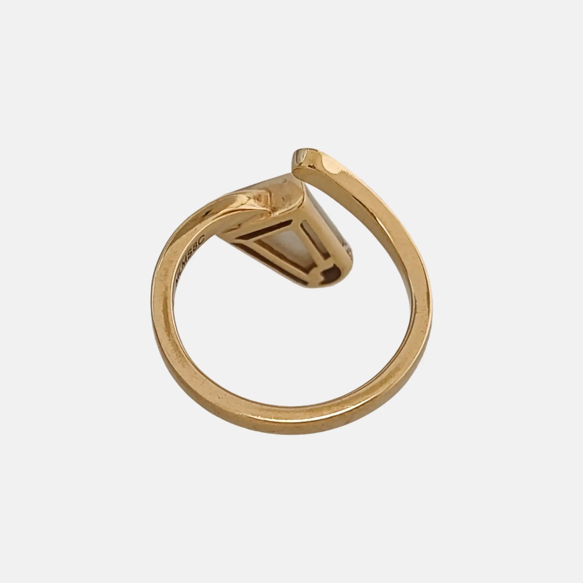 BVLGARI BVLGARI 18k Rose Gold Ring EU 52