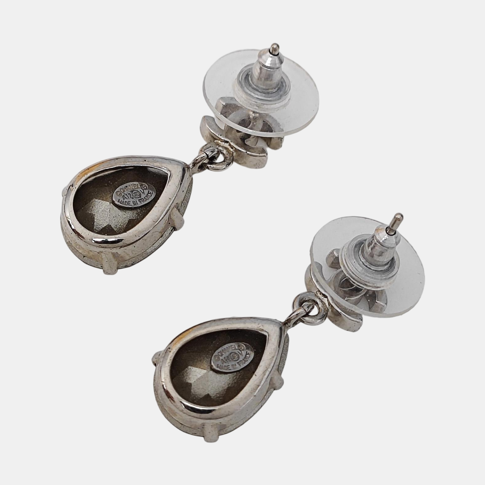 Metal Silver Stud Earrings