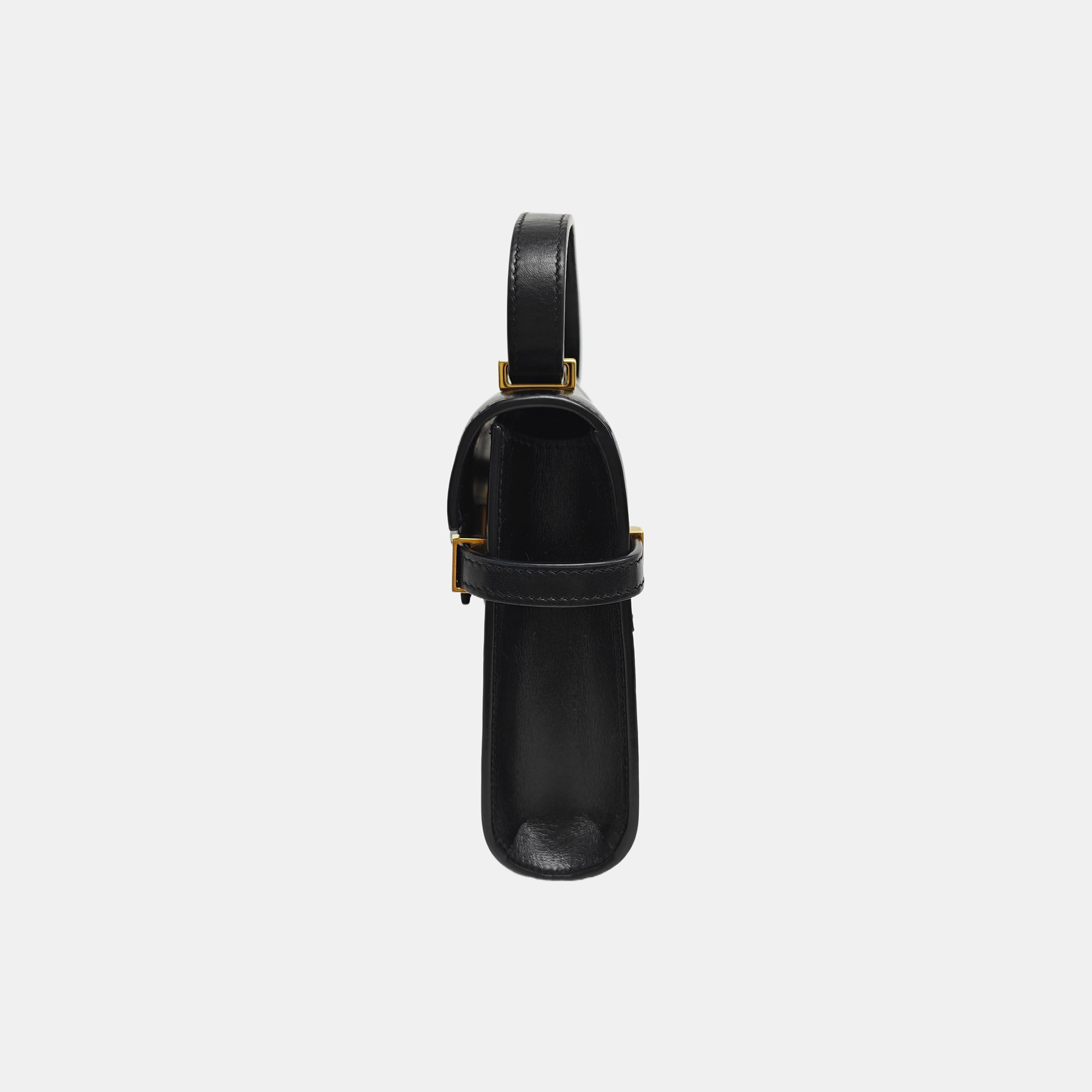 MANHATTAN Mini Calfskin Black