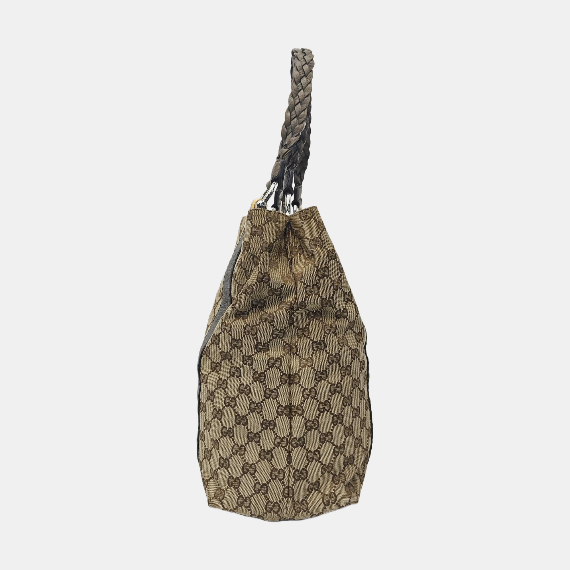 Bamboo 1947 Medium Monogram Canvas Beige