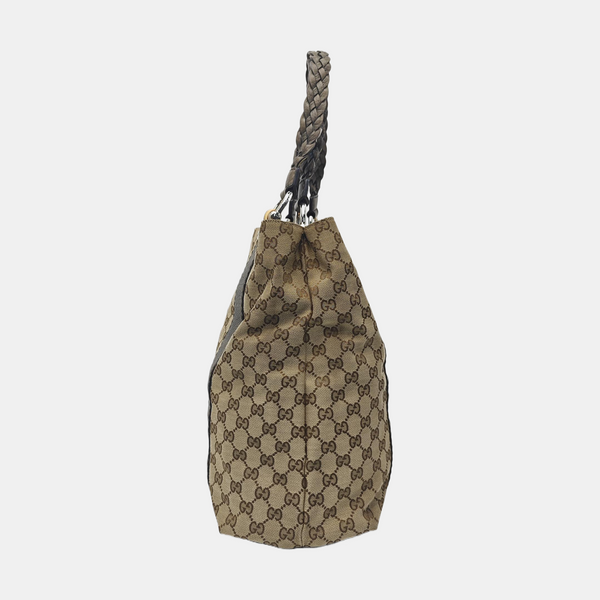Bamboo 1947 Medium Monogram Canvas Beige