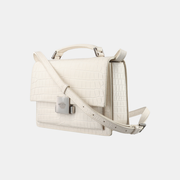 BELLECHASSE Calfskin White