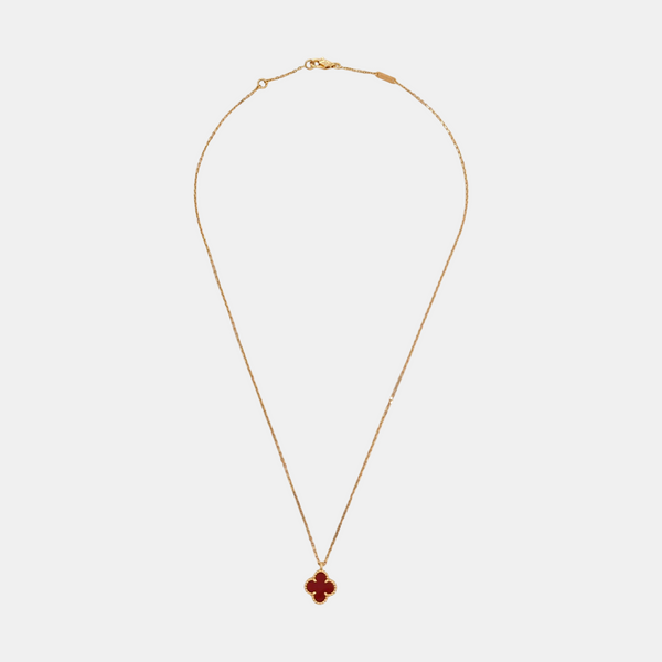 Sweet Alhambra 18k Rose Gold Necklace