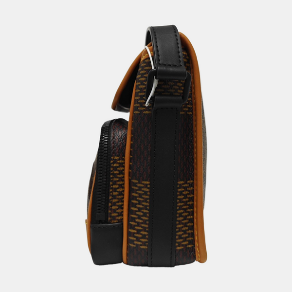 AMAZON Nano Damier Ebene Coated Canvas Brown