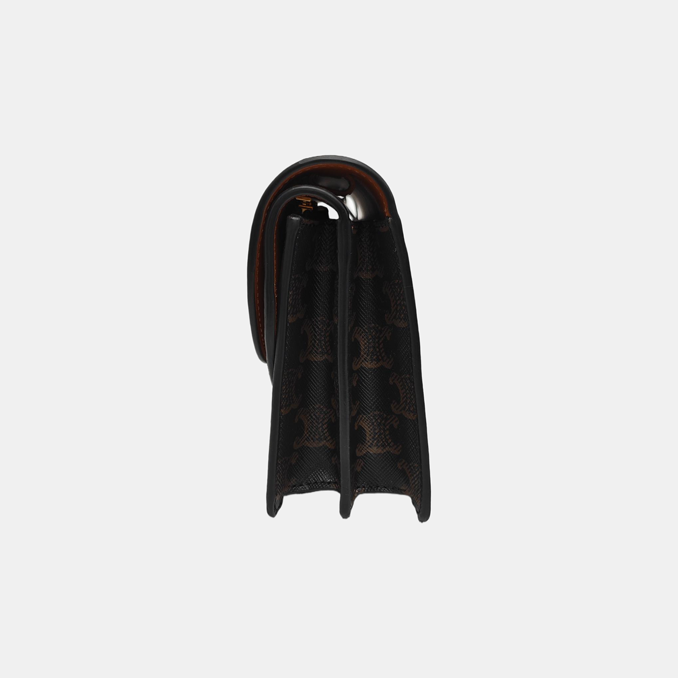 TRIOMPHE CANVAS Small Coated Canvas Brown