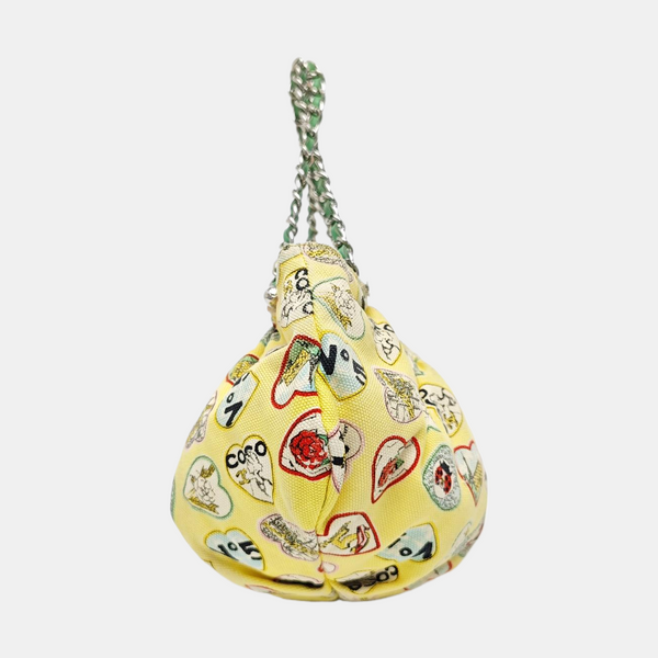 Fabric Top Handle Bag Multicolor