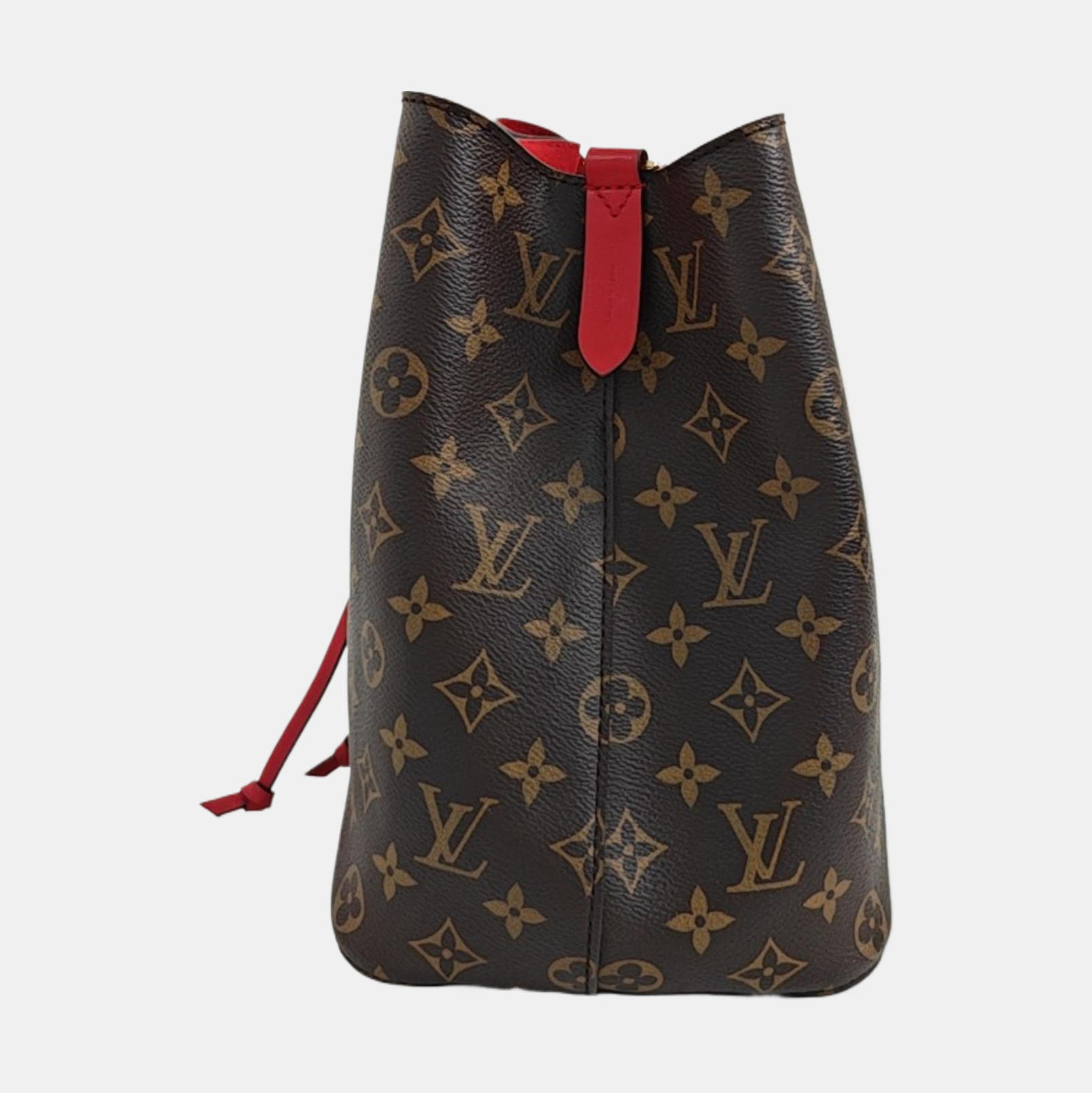 NÉONOÉ MM Monogram Coated Canvas Brown
