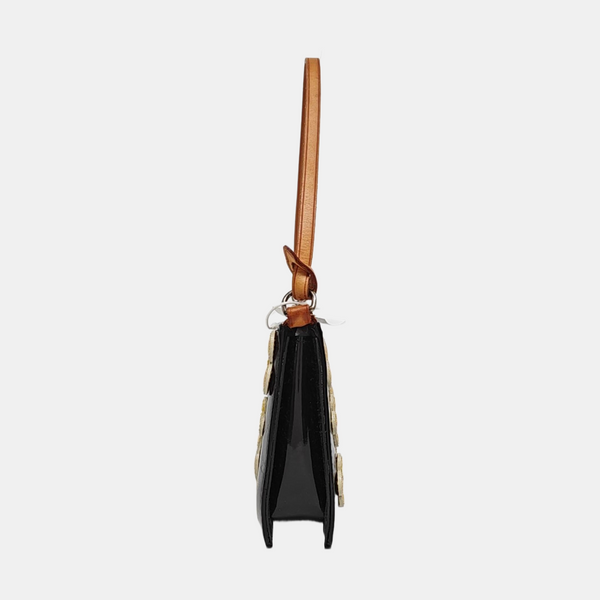 LEXINGTON Monogram Patent Leather Black