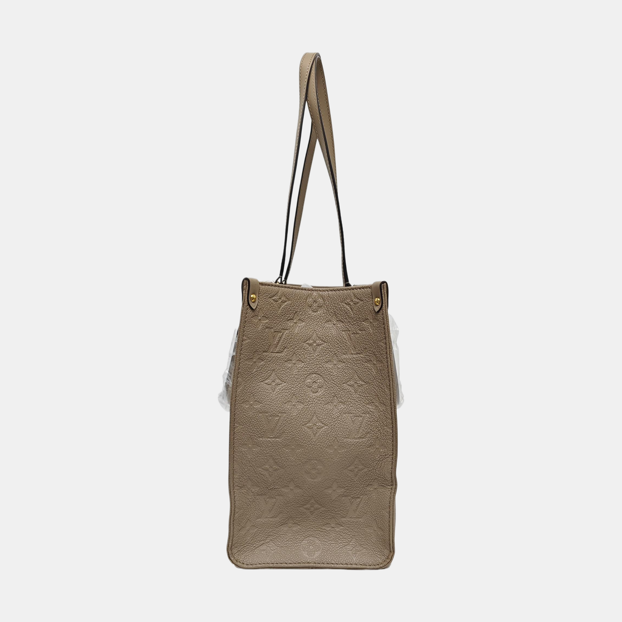 ONTHEGO MM Monogram Calfskin Grey
