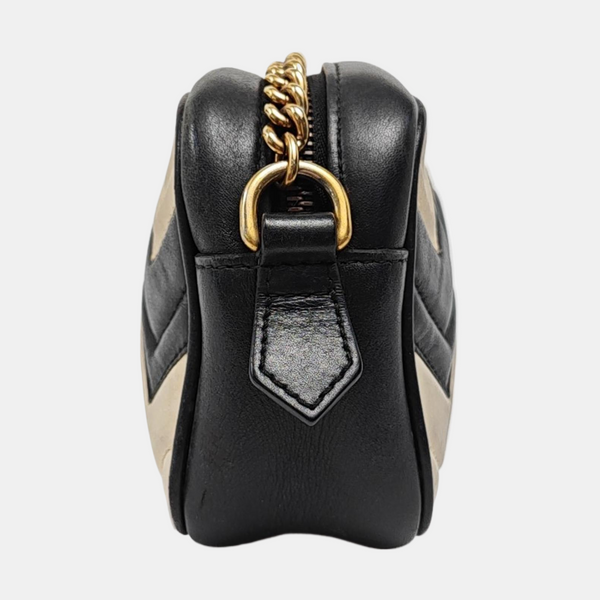GG Marmont Mini Quilted Calfskin Multicolor