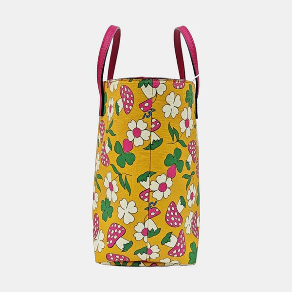 GG Imprime Coated Canvas Yellow