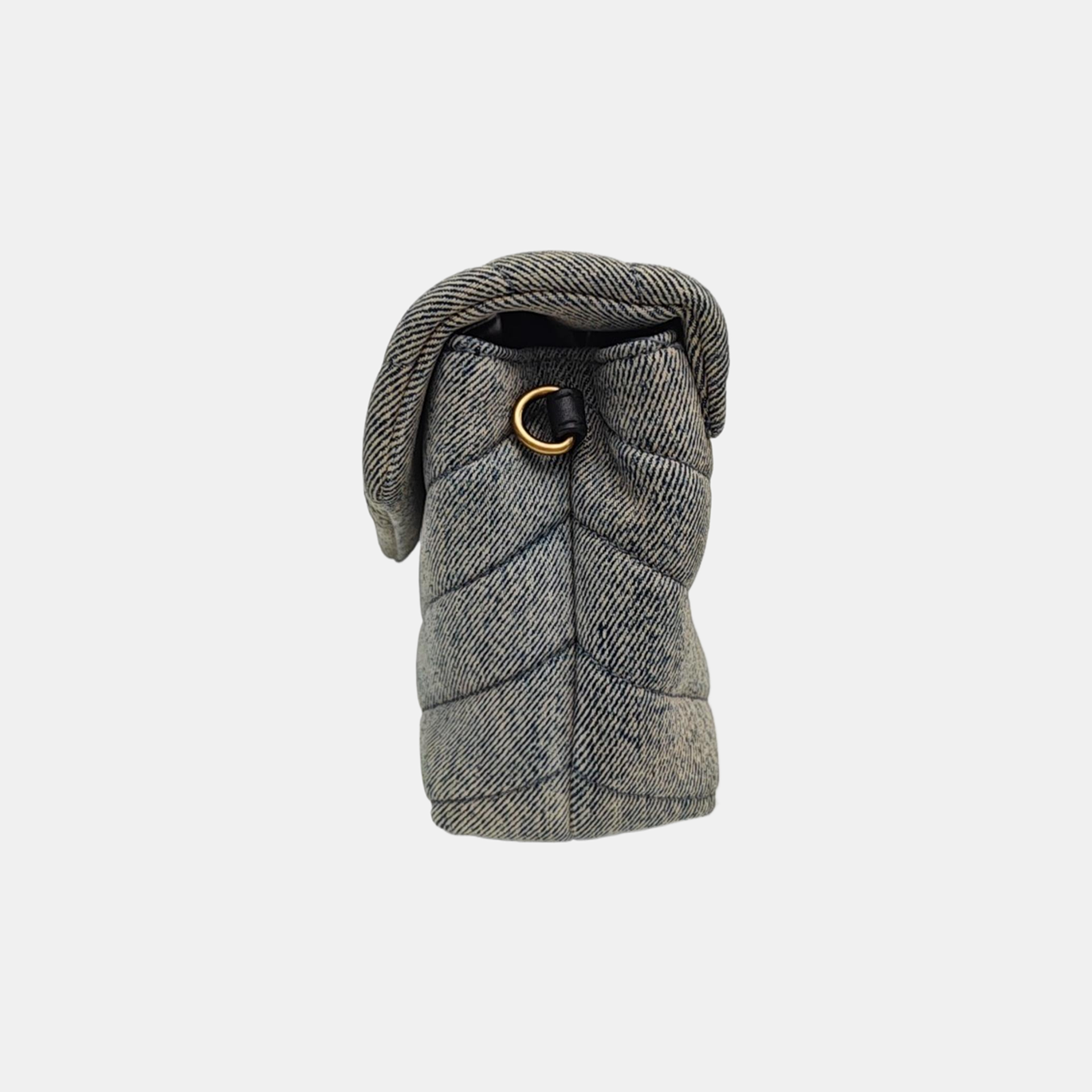 PUFFER Quilted Canvas Blue