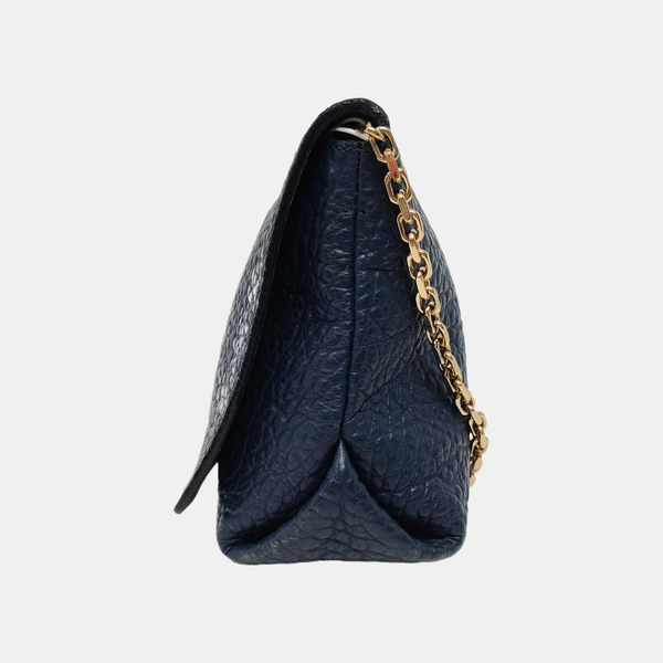 Langley Calfskin Blue