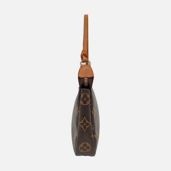 ACCESSOIRES Monogram Coated Canvas Brown