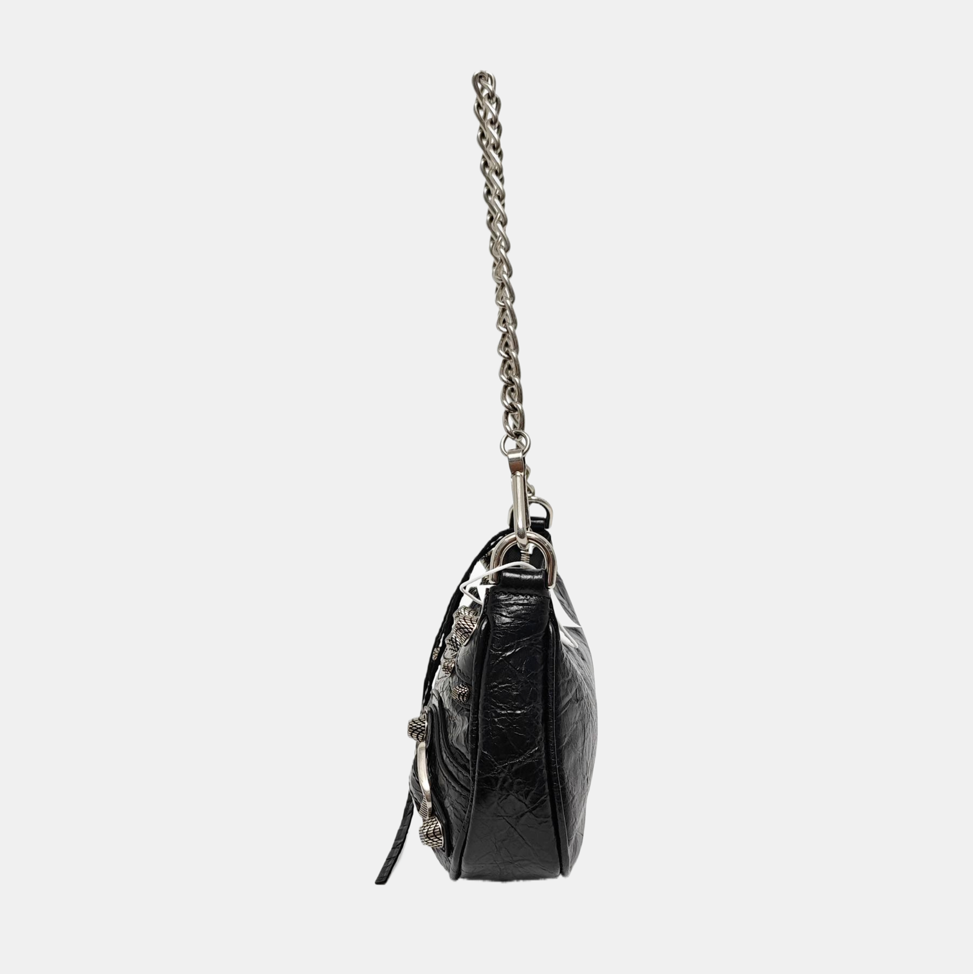 Le Cagole Mini Calfskin Black