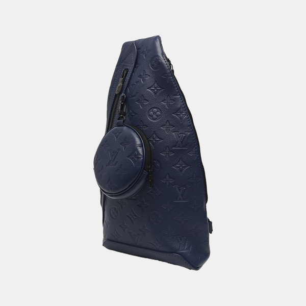 DUO Monogram Calfskin Blue