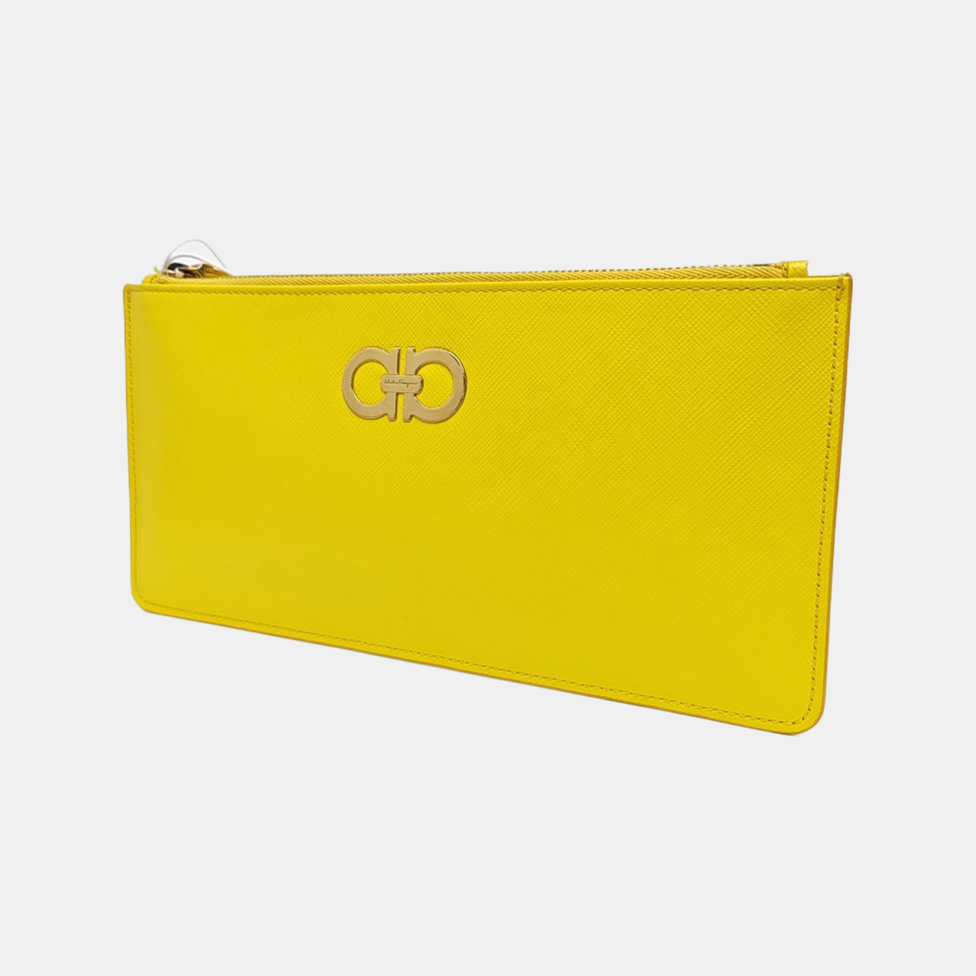 Gancini Calfskin Yellow