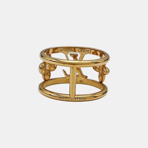 Metal Gold Ring EU 53