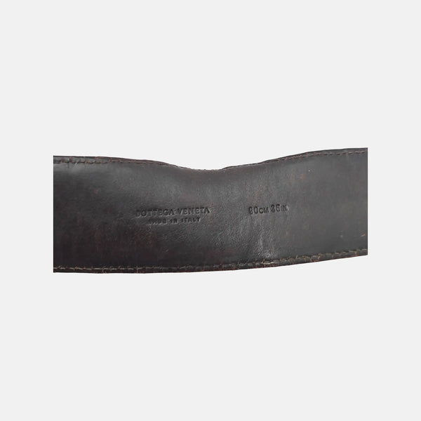Brown Leather Belt