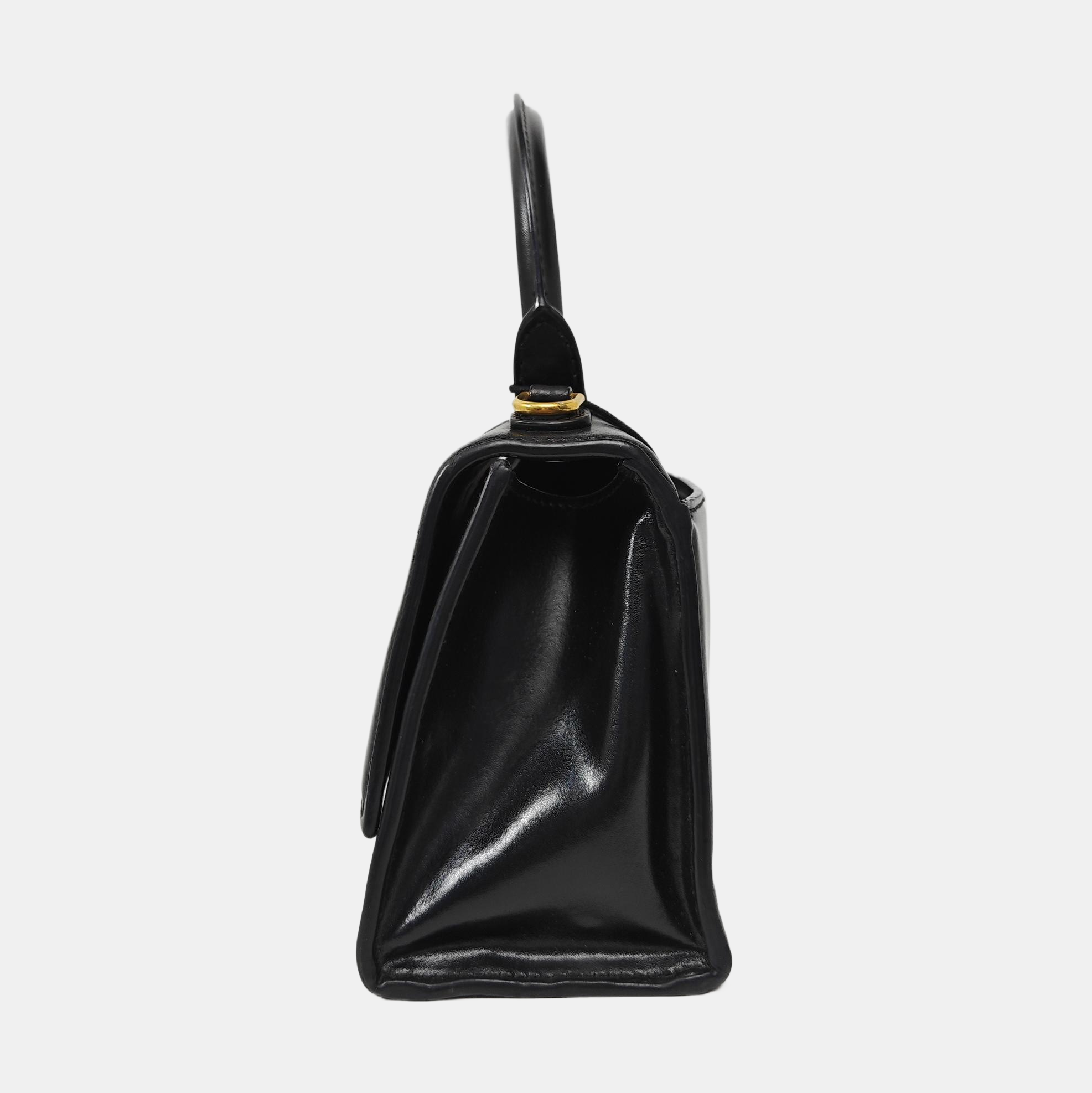 Hourglass XS Calfskin Black