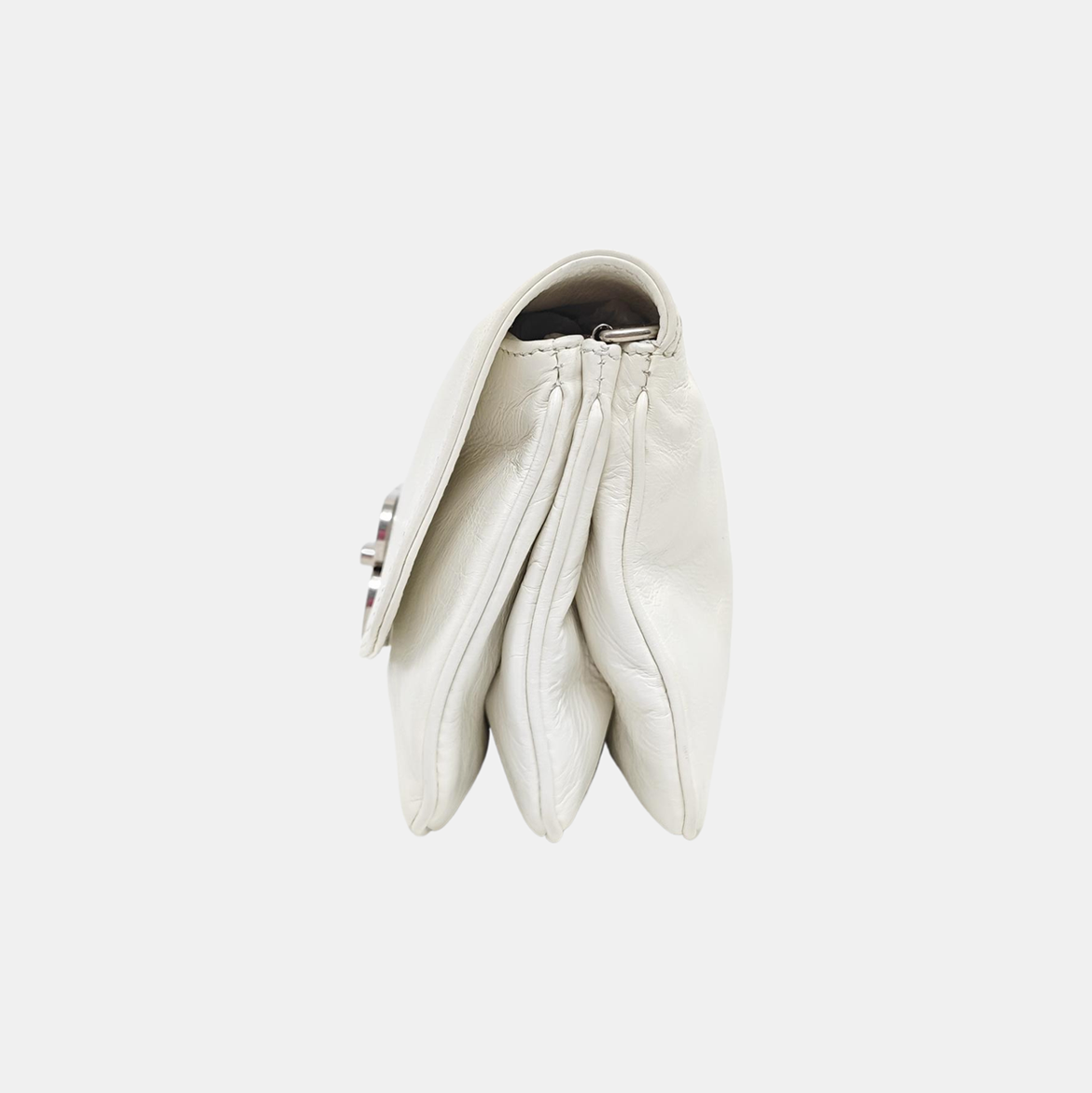 BB Small Calfskin White