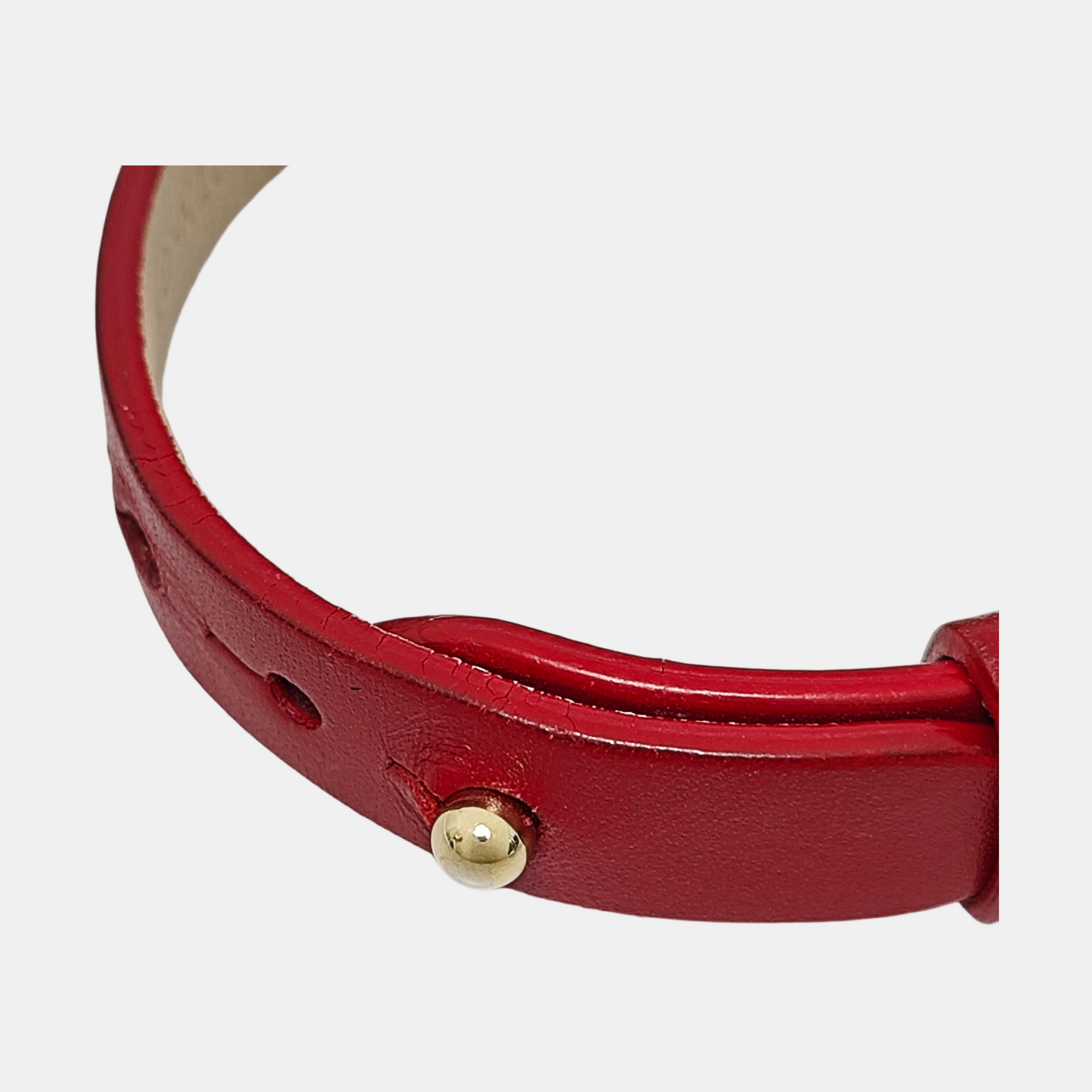 DIVAS' DREAM Brass Red Bracelet