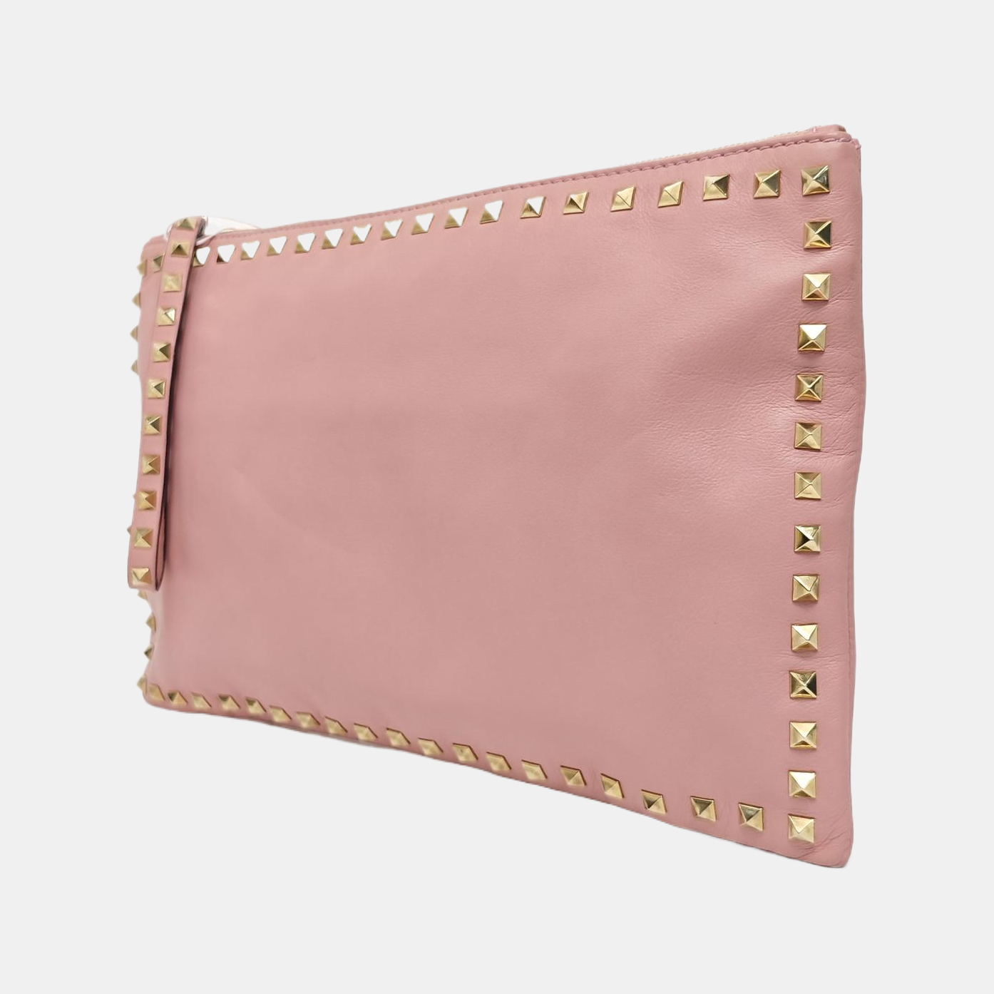 Rockstud Calfskin Pink