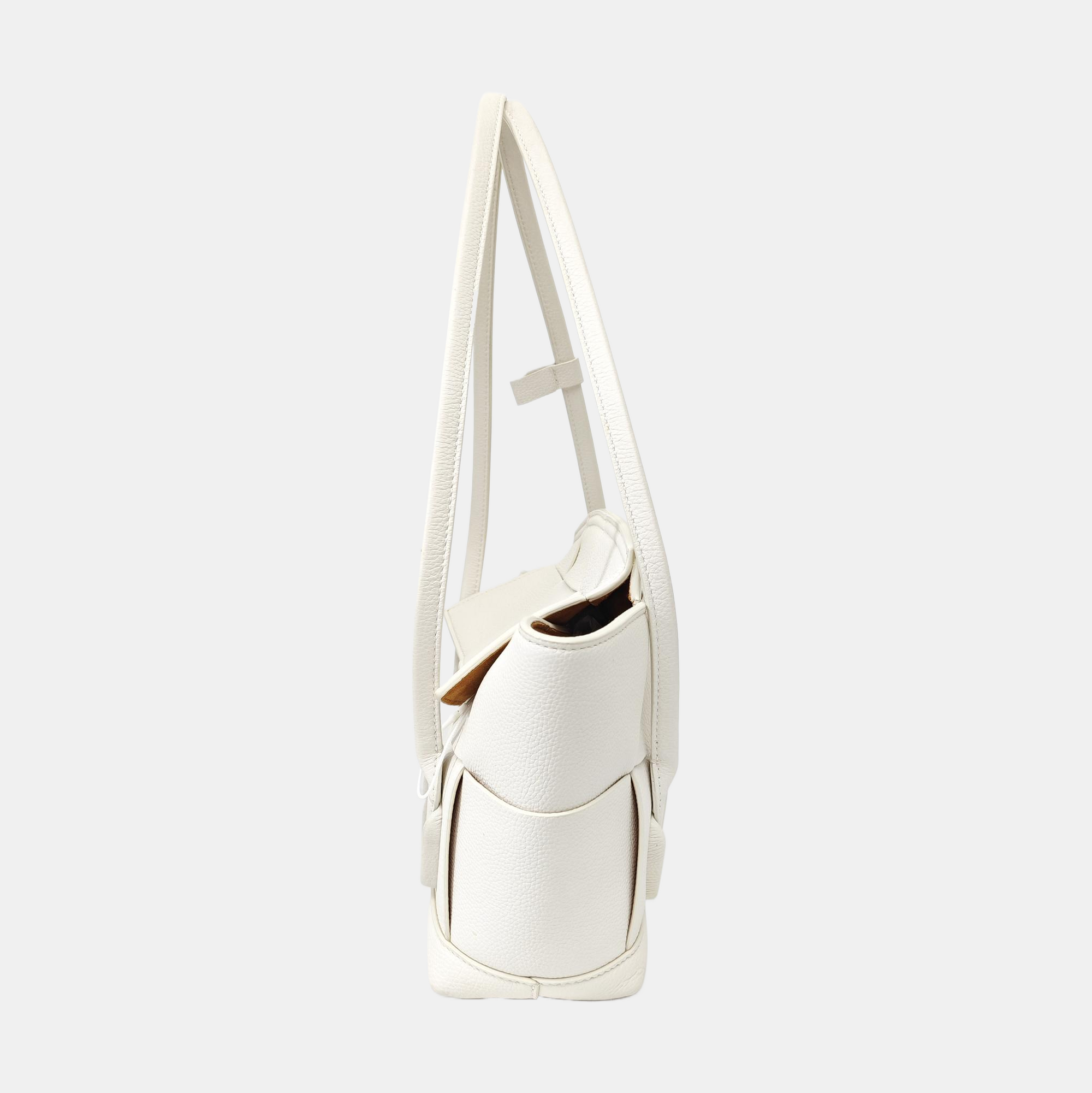 Arco Small Calfskin White