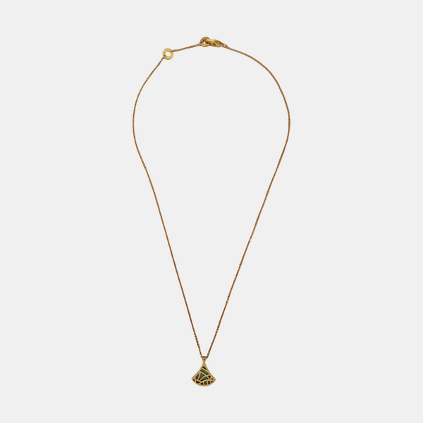 DIVAS' DREAM 18k Rose Gold Blue Necklace