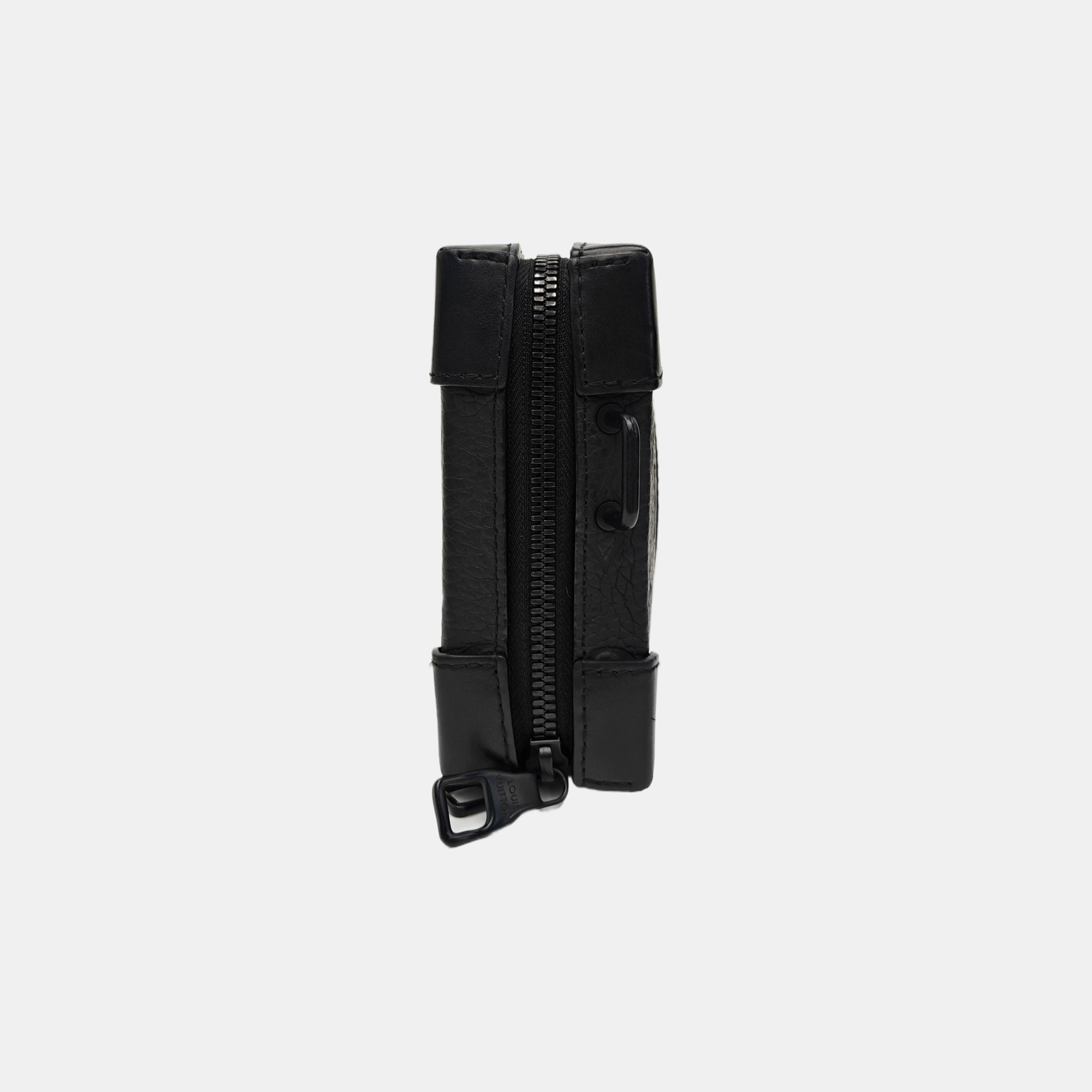 WALLET TRUNK Monogram Calfskin Black