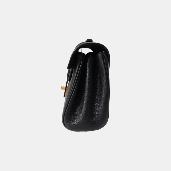 Authenticated pre-owned  16 Teen Calfskin Black - Shoulder Bag at Looply