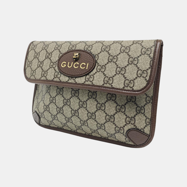 Neo Vintage Monogram Coated Canvas Beige