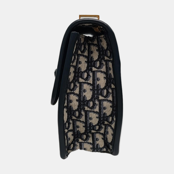 30 Montaigne Oblique Canvas Blue