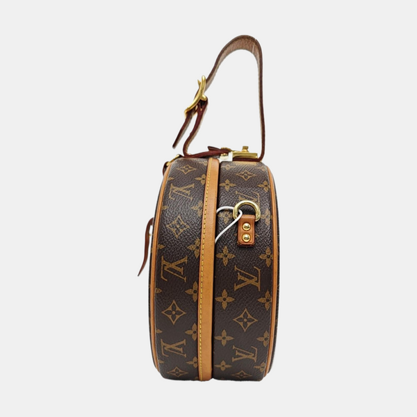 BOITE CHAPEAU PM Monogram Coated Canvas Brown