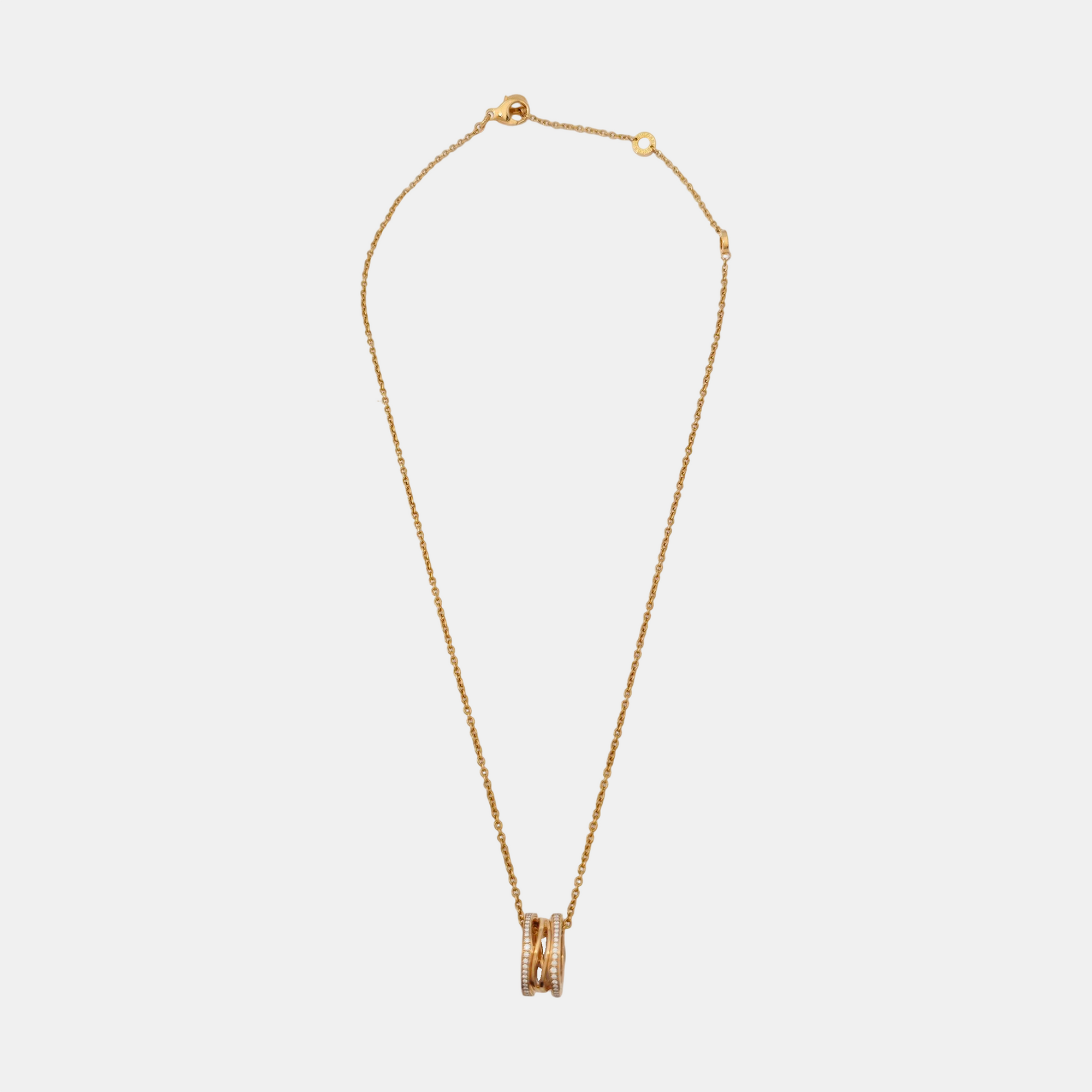 B.ZERO1 18k Rose Gold Necklace