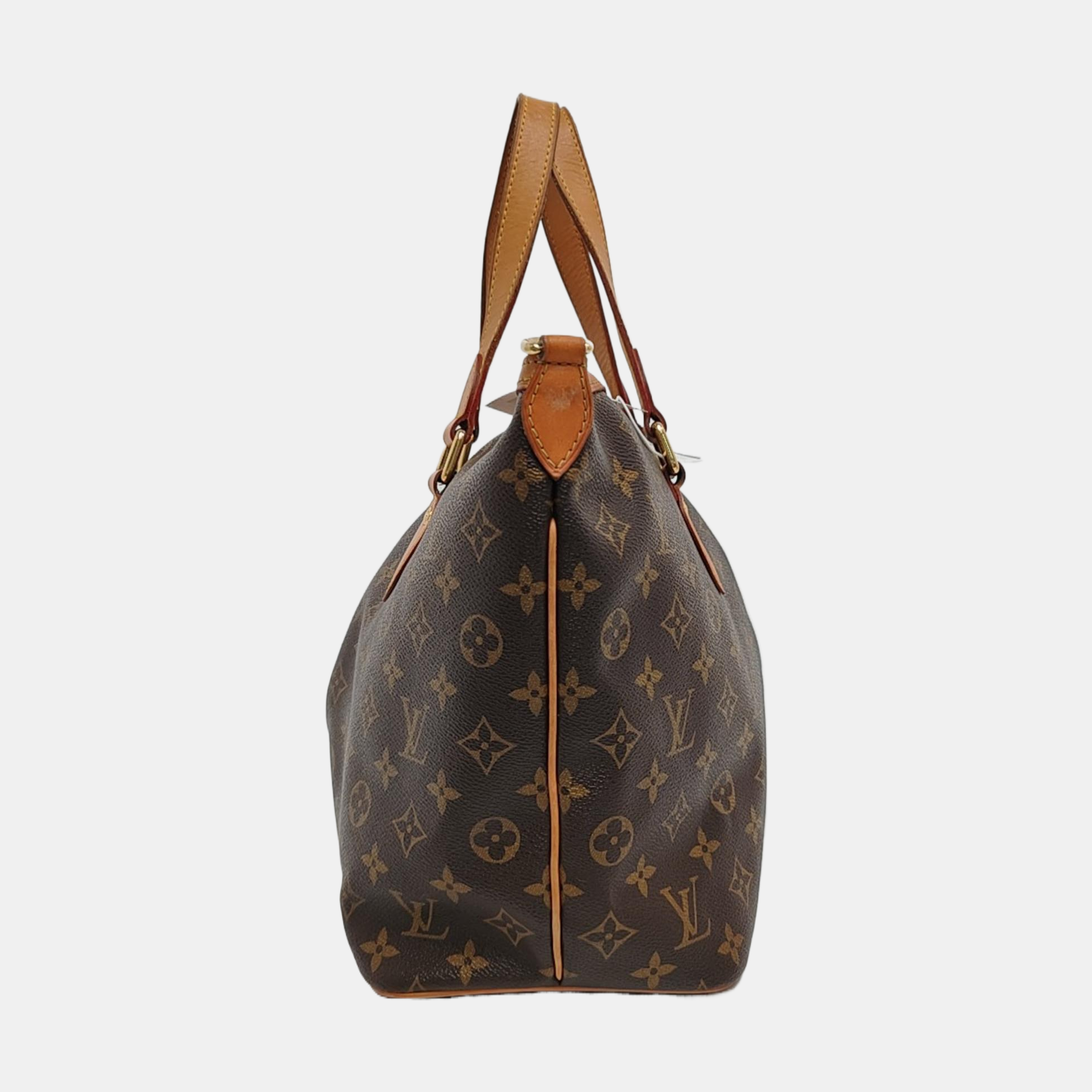 PALERMO PM Monogram Coated Canvas Brown