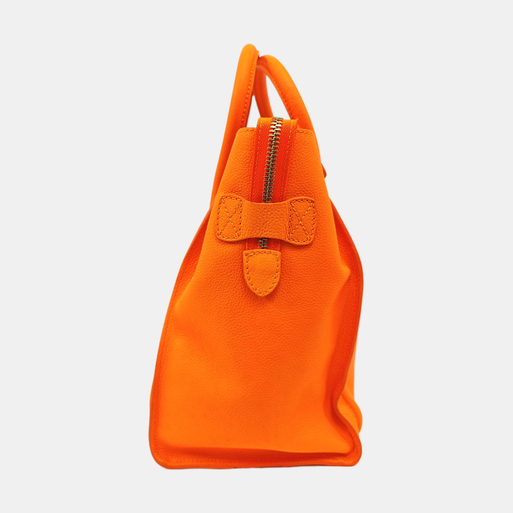 LUGGAGE Mini Calfskin Orange