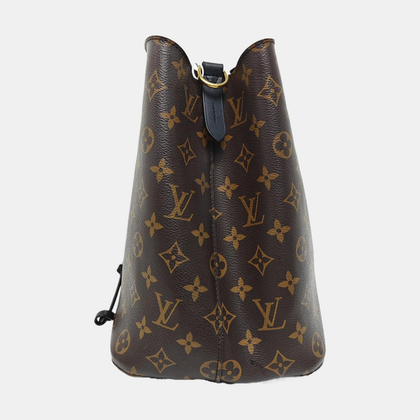 NÉONOÉ MM Monogram Coated Canvas Brown