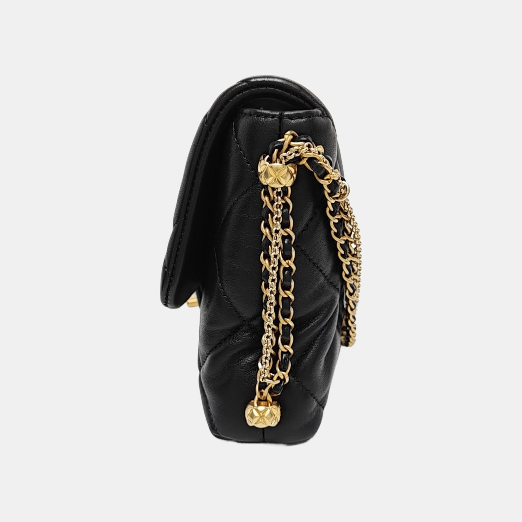 Quilted Lambskin Black