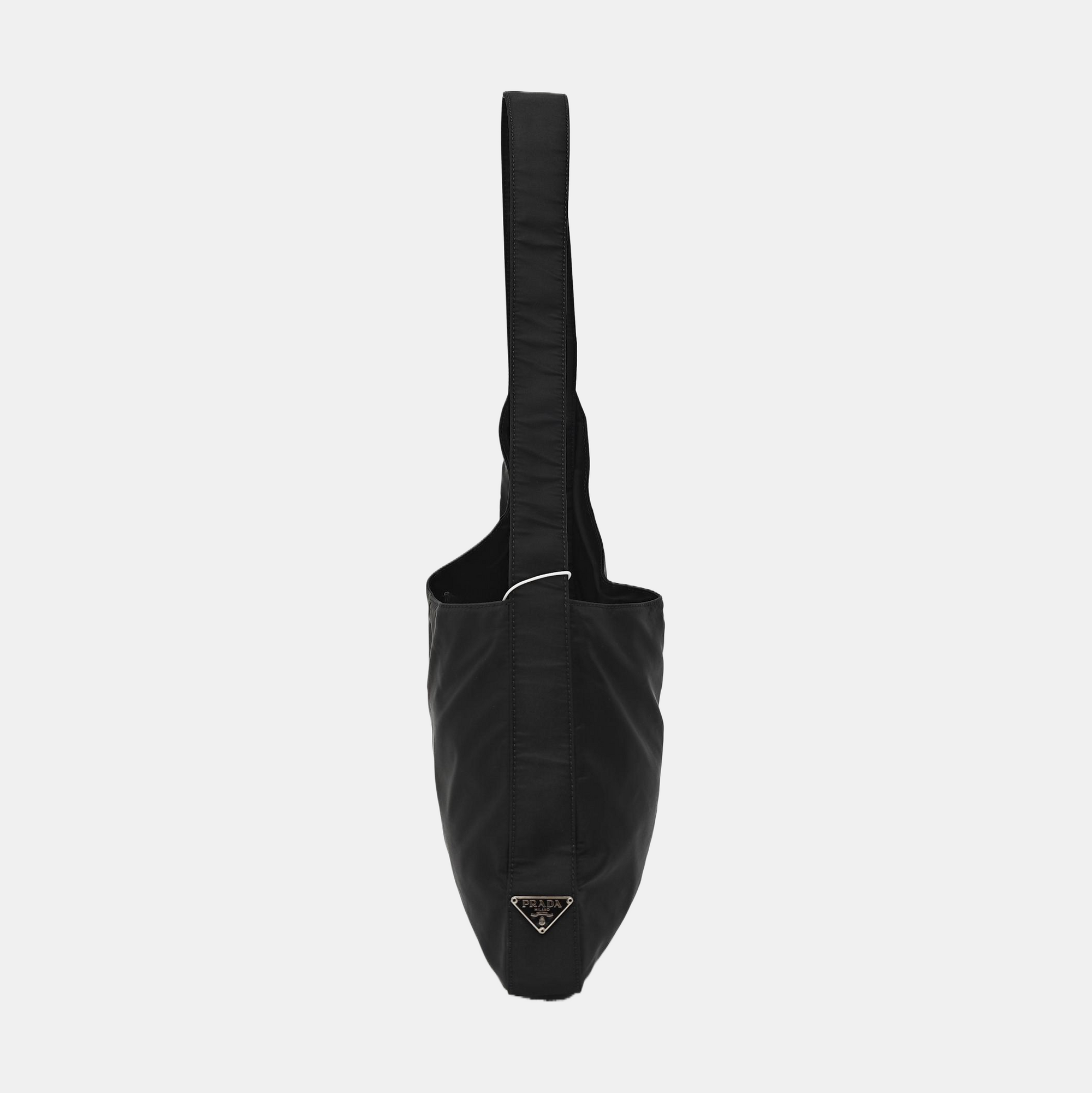 Nylon Tote Bag Black