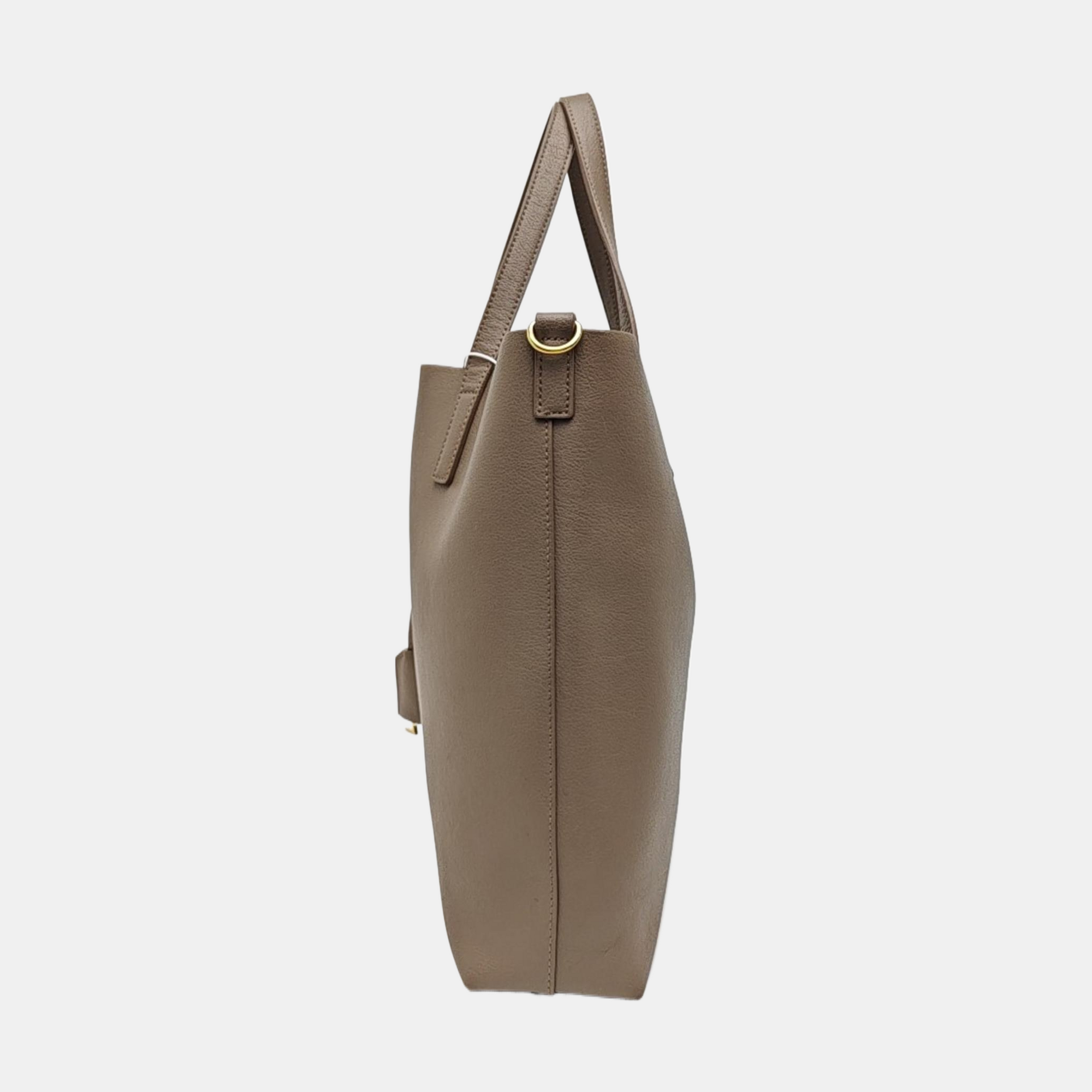 SHOPPING BAG Calfskin Brown