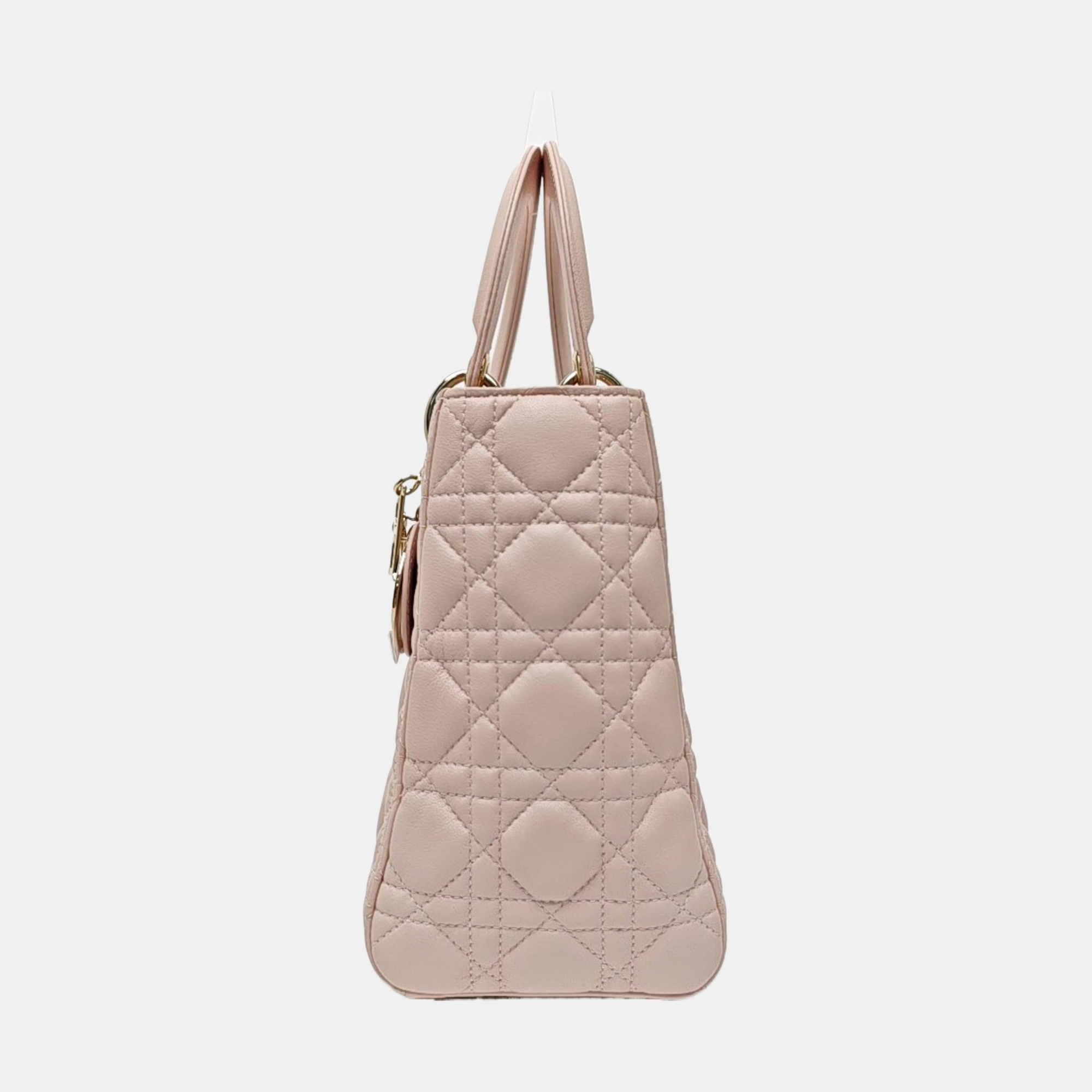 Lady Dior Medium Cannage Lambskin Pink