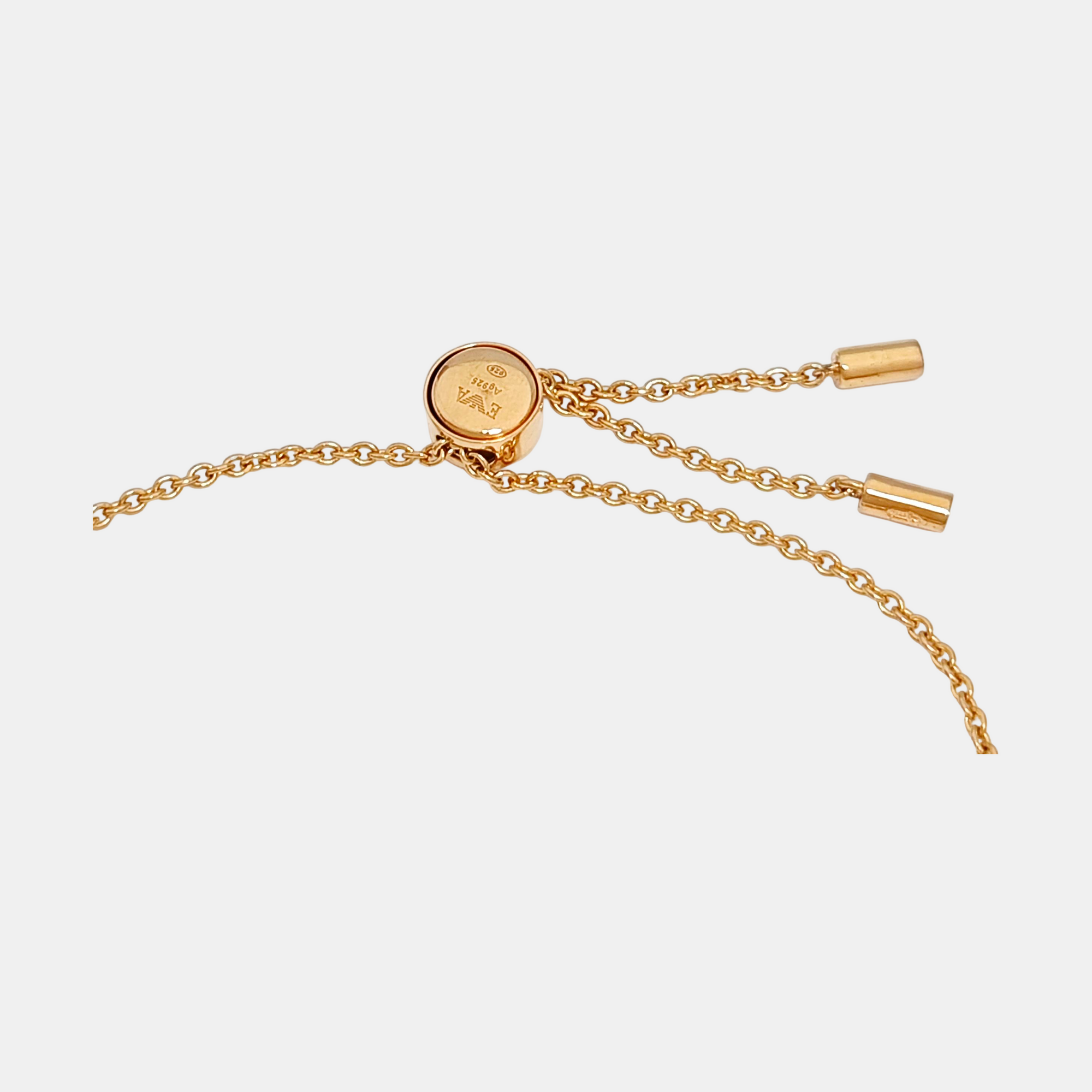 925 Sterling Silver Gold Bracelet