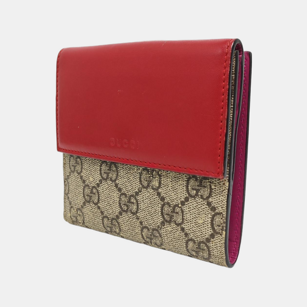 Monogram Coated Canvas Wallet Multicolor