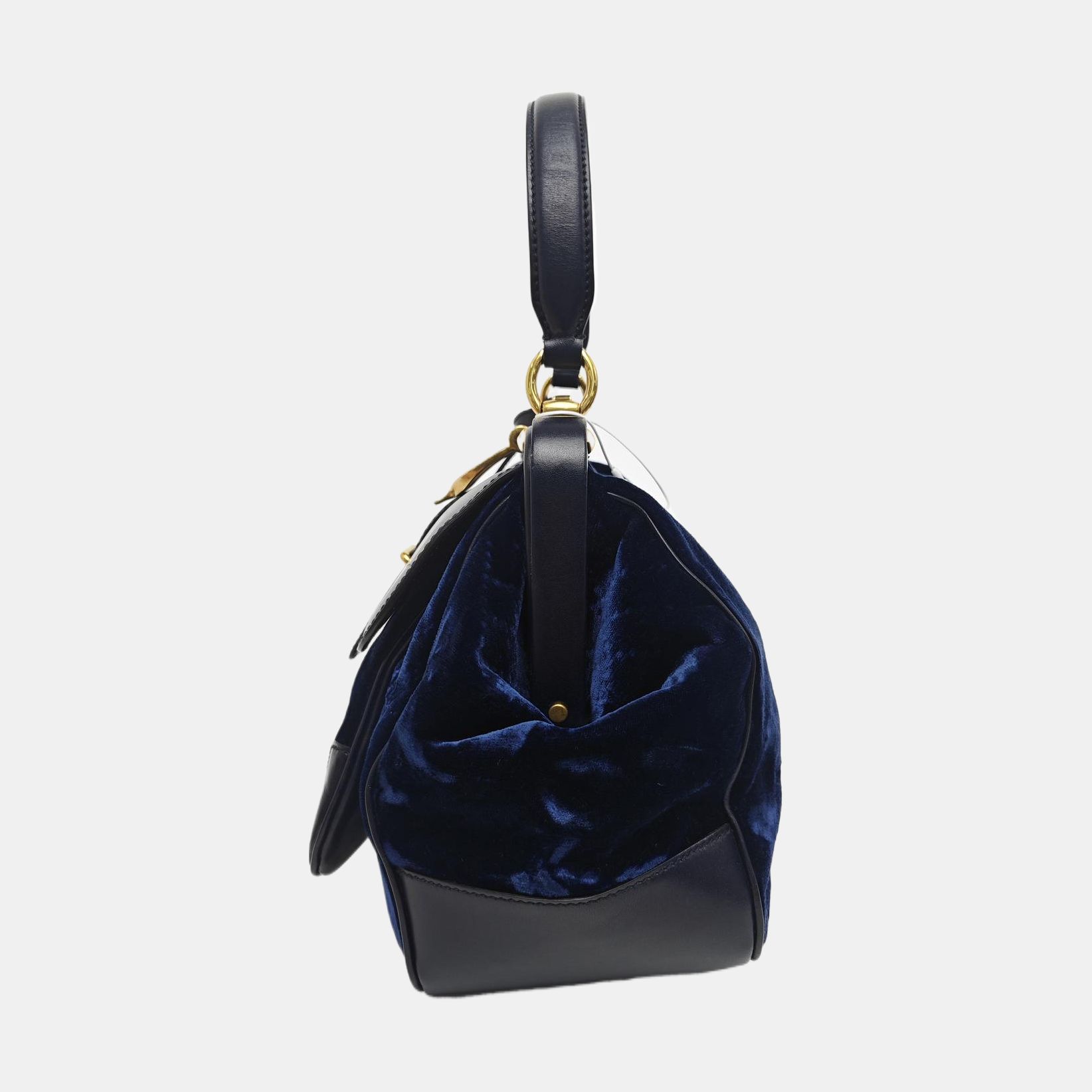 Calfskin Tote Bag Blue
