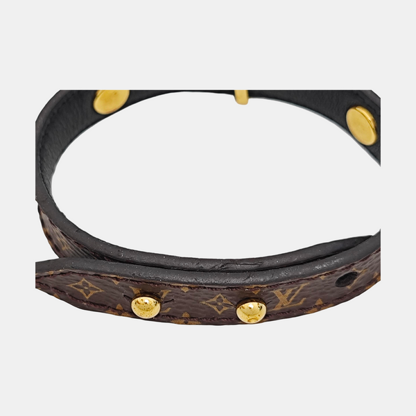 BLOOMING Coated Canvas Brown Bracelet